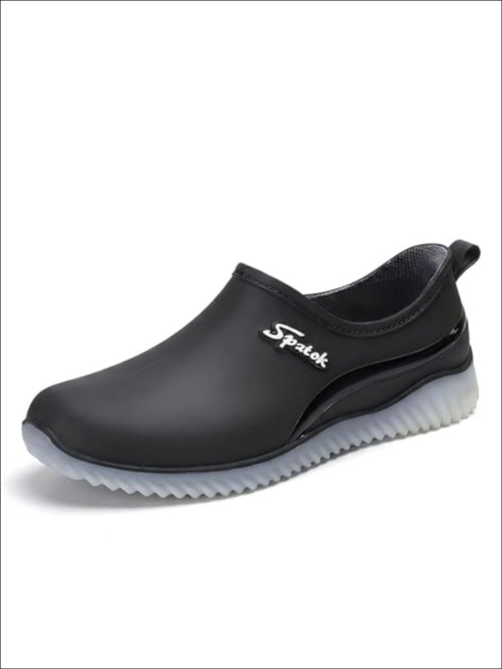 Waterproof PVC Low Top Garden Clogs Non-Slip Rain Shoes